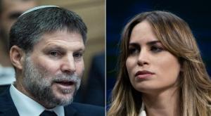 סמוטריץ' עונה לאדוה דדון צילום: יונתן זינדל פלאש 90, CANVA ברנז'ה