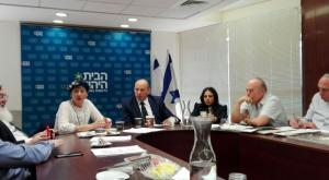 בנט וחברי הבית היהודי צילום: דוברות הבית היהודי חדשות
