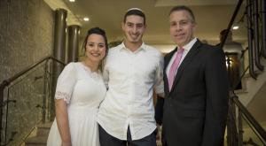 הזוג עם השר ארדן צילום: רוני נתן, קצת אחרת ברנז'ה