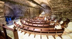 בית כנסת חדש במנהרות הכותל צילום: הקרן למורשת הכותל המערבי יהדות