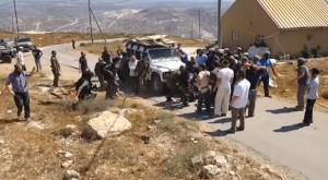 תמונת ארכיון מביקור קודם ביצהר צילום: צילום מסך יוטיוב חדשות