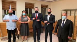 משתתפי הפגישה צילום: דוברות חדשות