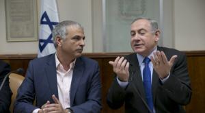 כלון ונתניהו בישיבת הממשלה צילום: Olivier Fitoussi/POOL חדשות