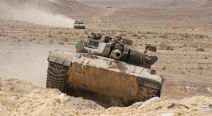 תנו לצה"ל לנצח. טנק באימון צילום: פלאש 90. עופר צידון יהדות