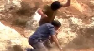 תקיפת אריק אשרמן צילום: צילום מסך חדשות