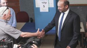 בנט מצביע בפריימריז צילום:  Roy Alima/Flash90 חדשות