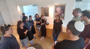 בני הנוער בסיור צילום: נוער הבית היהודי חדשות