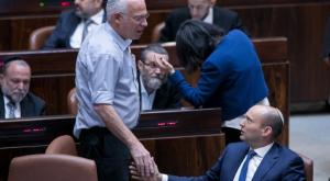 בנט ואורי אריאל צילום: Yonatan Sindel/Flash90 חדשות
