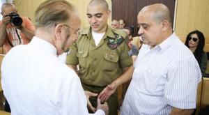 אלאור אזריה בבית הדין הצבאי צילום: פלאש 90 חדשות