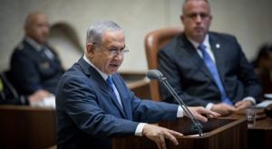 נתניהו עונה ליובל רבין צילום: פלאש 90. יונתן זינדל חדשות
