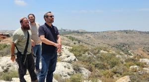 ישראל גנץ צילום: דוברות בנימין התיישבות