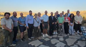 המחוקקים בביקור בבנימין צילום: דוברות מועצת בנימין התיישבות