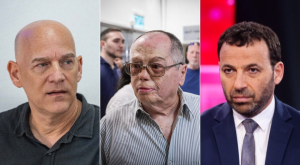 רביב דרוקר/אמנון אברמוביץ'/גיא פלג צילום: Yonatan Sindel/Flash90, Avshalom Sassoni/Flash90, Chaim Goldberg,Flash90 טלוויזיה