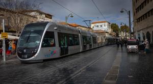 הרכבת הקלה בירושלים צילום: Yonatan Sindel,Flash90 תחבורה