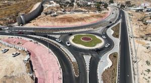 צומת חיזמא צילום: מועצת בנימין תחבורה