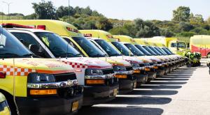 אמבולנסים, צילום: אלירן אביטל בריאות