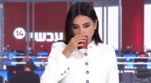 מגי טביבי שוברת את הצום צילום: ערוץ 14, צילום מסך טלוויזיה