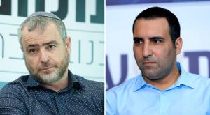 ירון אברהם ושמעון ריקלין צילום: פלאש90 וקנבה ברנז'ה