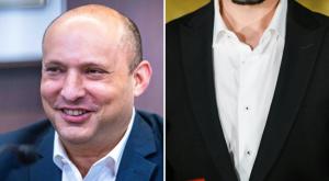 איש תקשורת ובנט צילום: פלאש90 וקנבה חדשות