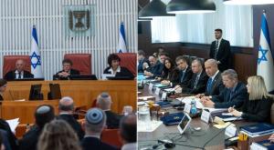 הממשלה ובג"ץ צילום: פלאש90 וקנבה חדשות