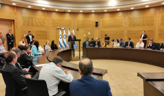 ישיבת סיעת הליכוד. ארכיון צילום: עדיאל שביט, כיפה חדשות
