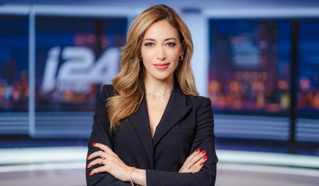 מירי מיכאלי, מגישת המהדורה המרכזית של I24NEWS צילום: יורי סקוירסקי ברנז'ה