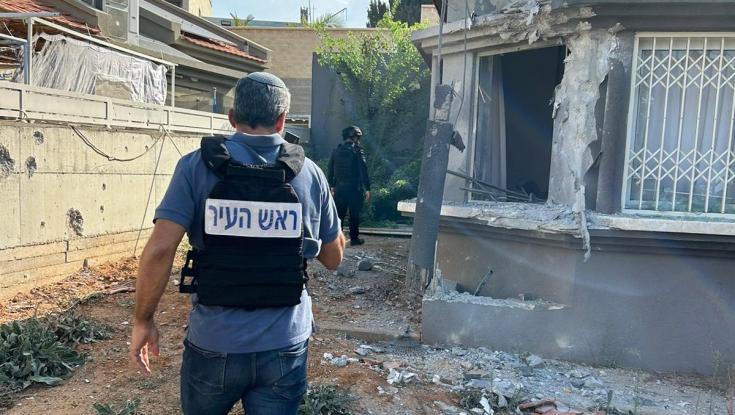 בית ספר בשדרות חטף פגיעה ישירה - גבר בן 40 נפצע בינוני