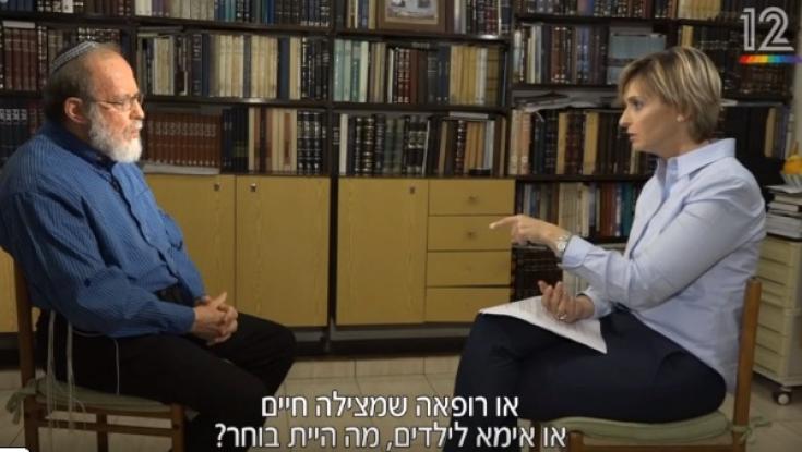 "אני משוכנע בוודאות שאני צודק ואת לא צודקת"