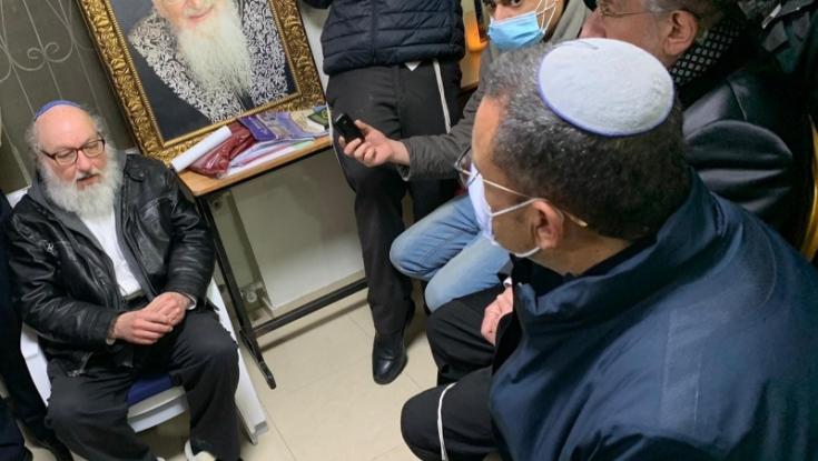 ראש העיר ירושלים הגיע לניחום אבלים אצל פולארד