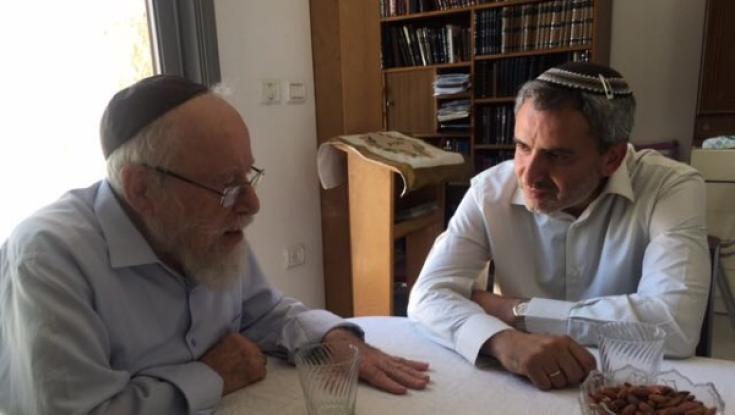 הרב ליאור הודיע על תמיכתו באלקין לראשות העיר ירושלים 