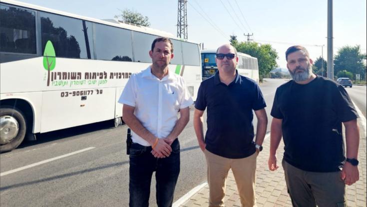גם בשומרון מתגייסים למען הלוחמים