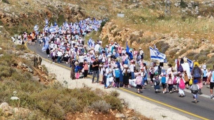 מחזירים את הכבוד הלאומי - מגיעים לצעדת השומרון