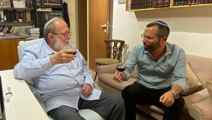 הרב אלי סדן תומך בישראל גנץ
