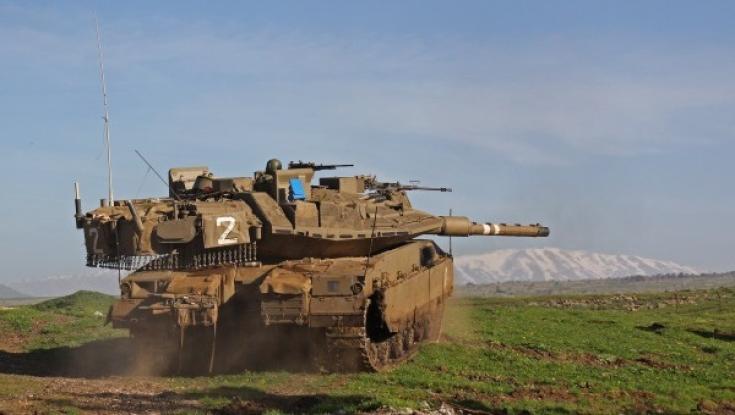 התקיפה הראשונה של בנט בצפון: טנקים השמידו מוצב סורי