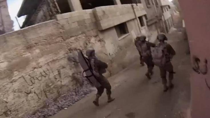 תיעוד ממצלמת הקסדה של לוחם דובדבן