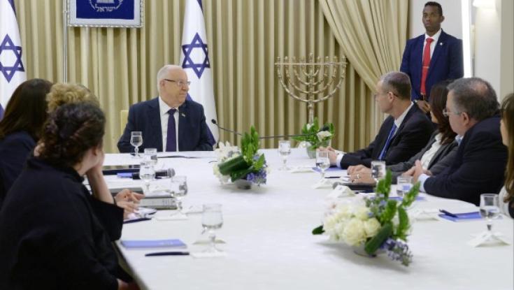 בחירות 2021 | סדר כניסת הממליצים לבית הנשיא