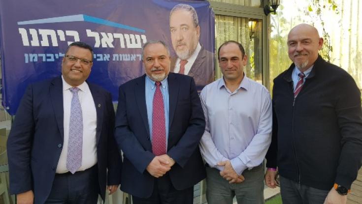 לא מחכה להכרזה: ליברמן השיק את מטה הבחירות  של ישראל ביתנו