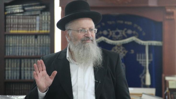 צפו: הרב שמואל אליהו בשיעור לקראת הבחירות