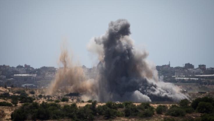 לאחר המטח הכבד על ישראל: צה"ל תקף מטרות של חמאס והגיהאד האיסלאמי