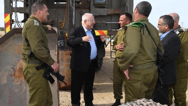 נשיא המדינה על המצב בעזה: "לא נסבול שיפנו אלינו אצבע מאשימה"