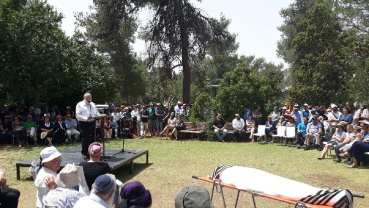 נשיא המדינה על הרב קנוהל: "עדינותו ורגישותו היו לו לדרך ולתורת חיים"
