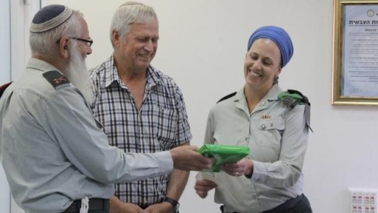 קצינת הטיפו"ח של הרבנות הראשית עלתה בדרגה