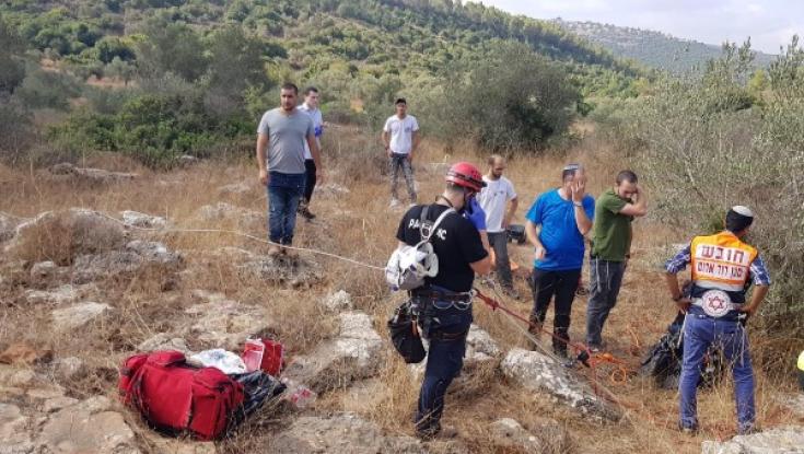גבר בן 70 נהרג בתאונת סנפלינג בשומרון