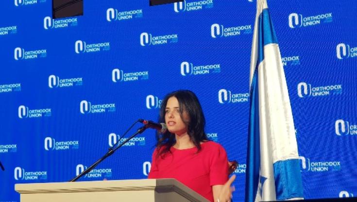 שקד על טראמפ: "צ'רצ'יל של המאה ה- 21"
