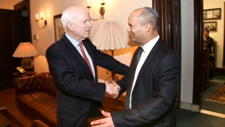 "תמך ואהב את המדינה היהודית": בישראל סופדים לג'ון מקיין