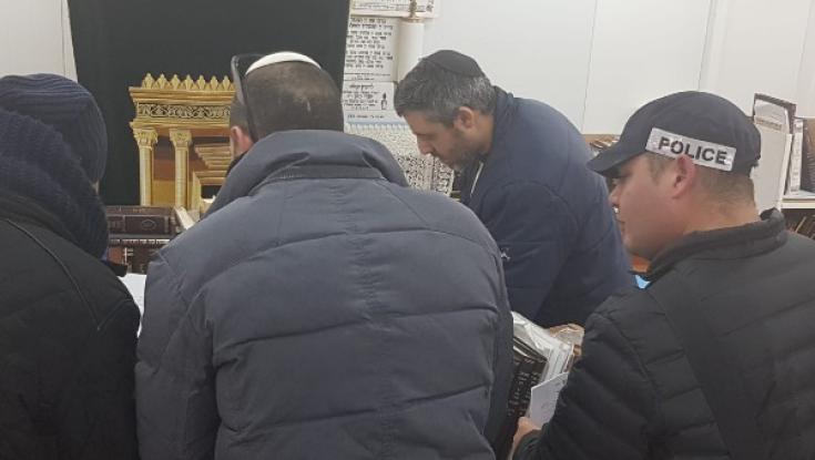 צפו: המשטרה פשטה על הישיבה בה לומדים החשודים בטרור יהודי