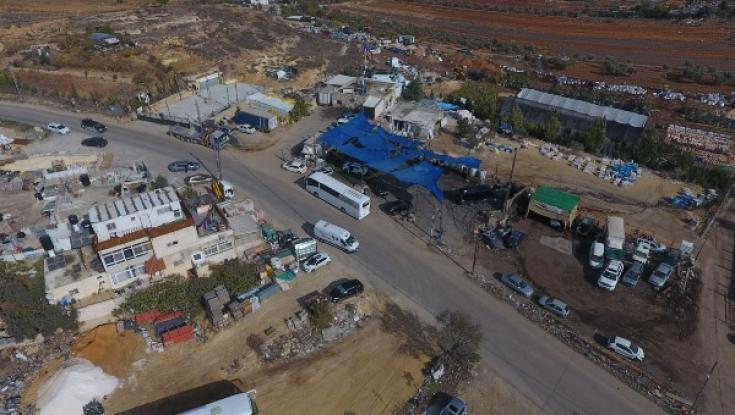 תופעה: מרכזי קניות פיראטיים מסכנים את כבישי יו"ש&nbsp;