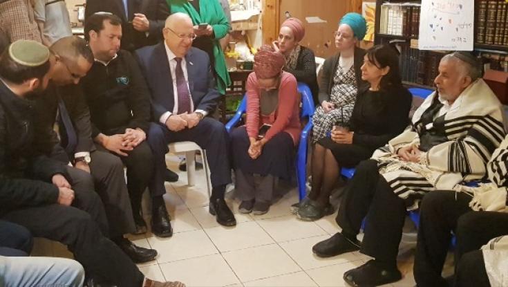נשיא המדינה על הדרישה להסדרת חוות גלעד: "הגיונית"
