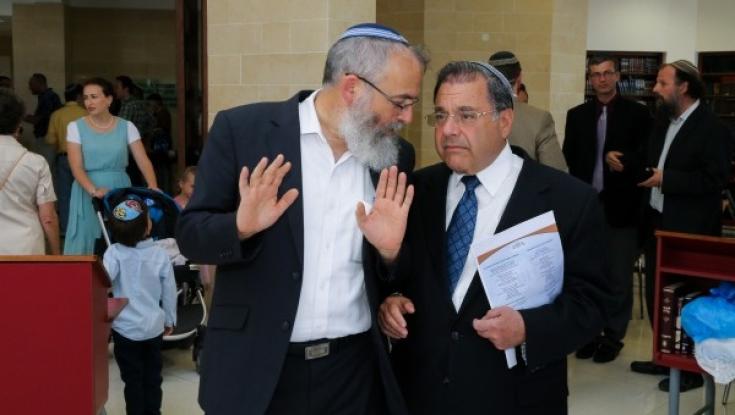הרב ריסקין בעד יוזמת צהר: "מונופול עלול להביא לשחיתות"