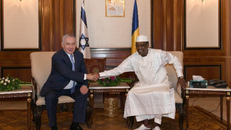 נתניהו נפגש עם נשיא צ'אד